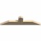 Ekena Millwork Portland Rough Sawn Timber Gable Bracket, Douglas Fir, 36"W x 9"H x 2"D x 4"F, 6/12 Pitch GBW036X09X0204POR00RDF - alternate 2